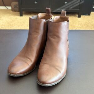 Call It Spring Brown Ankle Booties